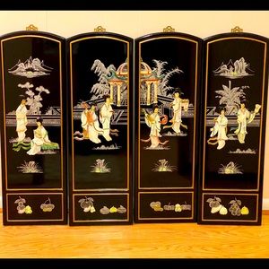 EIGHT LADIES DANCING WALL PLAQUES